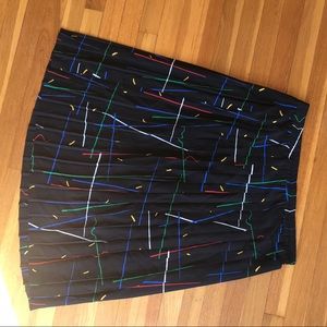 Pleated Midi Skirt 90’s Pattern